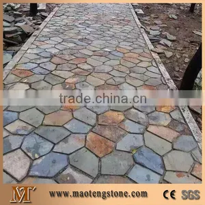 Exterior Garden Landscaping Floor Paving Tile Design Sale Slate Flagstone Flooring thumbnail-1
