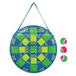 Safety Garden Games Target Toss Fun Inflatable Dart Board thumbnail-1