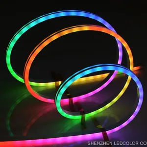 High Pressure Neon Light Strip 1Mm 5V 5Mm 6*12Mm Neon Led Strip 3Mm Neon Strip With Adapter thumbnail-2