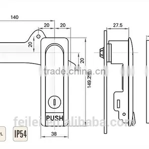 Wholesale High Quality ROHS Electric Box Lock for Industry Use thumbnail-5