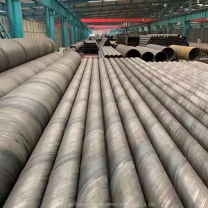 Factory Price Spiral Welded Steel Pipe Oil Line Steel Pipe Welded Carbon Steel thumbnail-1