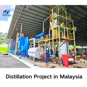 Pyrolysis/Waste Engine Oil to Diesel Used Motor Oil Distillation Plant Oil Refining Equipment thumbnail-3