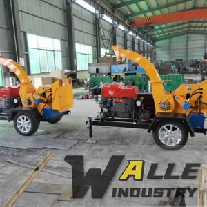 Commercial Wood Chipper Machine Tree Branch Shredder Comprehensive Wood Crusher thumbnail-5