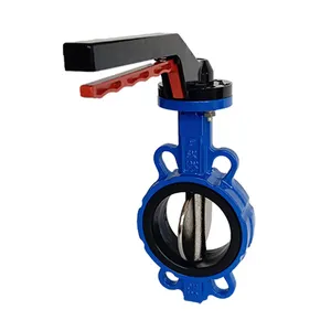Wafer Butterfly Valve With Seat Options NBR/EPDM/PTFE/RPTFE for Industrial Fluid Control thumbnail-5