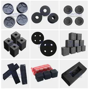 Automatic Charcoal Briquette Production Line Barbecue Charcoal Hookah Charcoal Machine Production Line EPC thumbnail-5