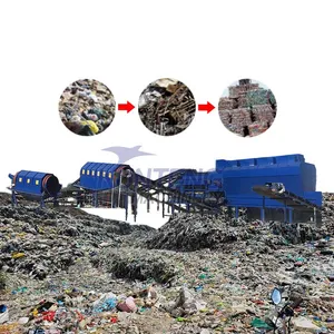 Municipal Waste Separation Machine Robots for Waste Sorting Solid Waste Recycling Plant EPC thumbnail-1