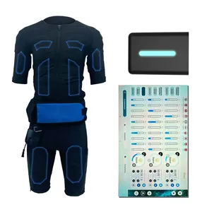 Smart EMS Muscle Training Suit for Home Gym Rehabilitation Full Body Workout With Bluetooth App thumbnail-5