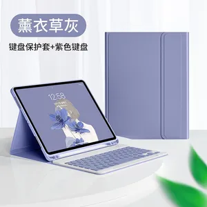 For IPad 11th 10th Generation Case With Keyboard Folio Leather Cover With Pencil Holder(Tablet Not Included) thumbnail-4