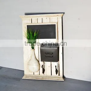 2014 Hot Sale Wholesale Wooden Wall Hanger With Vase thumbnail-1