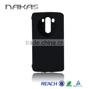 Wholesale Cell Phone Accessories China Soft TPU Flip Cover for LG G3 400 thumbnail-4