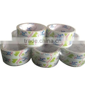 W4.5cmBranded Solvent Based Acrylic Box Sealing Super Clear BOPP Packing Tape/transparent Bopp Tapes thumbnail-1