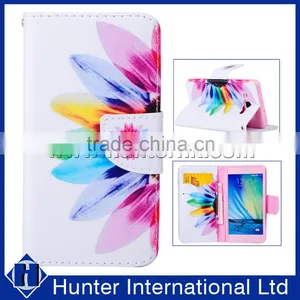 Colorful Printed Book Wallet Case For Samsung A7 thumbnail-1