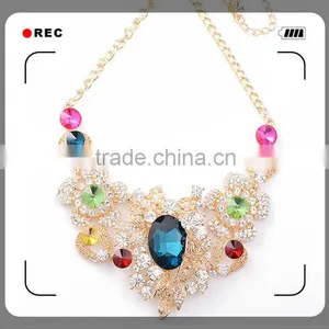 High Quality Material Brass /alloy Plating Gold Silver Necklace Designs thumbnail-1