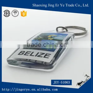 Fashionable Customise Belize Acrylic Keychain thumbnail-3