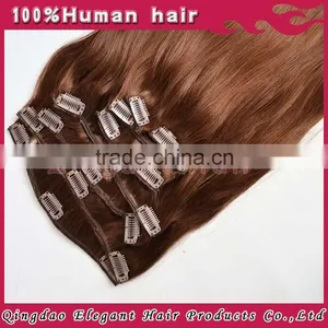 Wholesale Brazilian Remy Hair Clip in Hair Extension thumbnail-2