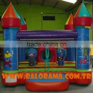 Happy Ocean Pvc Inflatable Playground thumbnail-1