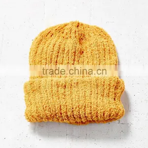 Promotional Good Quality Types of Women Knit Winter Hat thumbnail-2