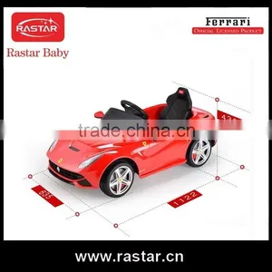 RASTAR Kid Toy Car Authorized Electric Children Sit Ride on Car thumbnail-1