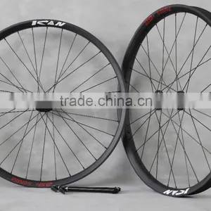 ICAN Fat Bike Wheels ,50mm Width Clincher Wheels Fat Wheel Bicycle Fat Bike Wheels Carbon Fat Bike Rim Snow Fat Bike 26 Fat Tyre thumbnail-1