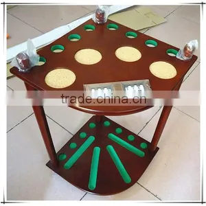 High Quality Wooden Billiard Cue Rack With Scoreboard Quality Choice thumbnail-1