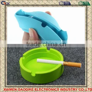 Flexible and Durable Round Shape Silicone Cigar Ashtray thumbnail-1