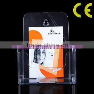 Acrylic Magazine Rack, Plexiglass Brochure Display Stand, Lucite Catalogue Shelf thumbnail-1
