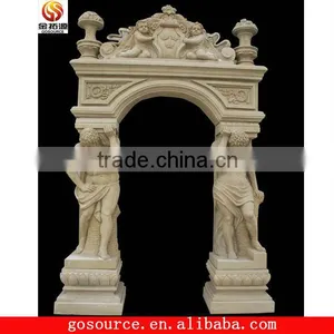 Luxury Marble Fireplace Mantel thumbnail-1