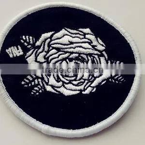 China Garment Accessory Factory Wholesale Embroidery Patches for Clothing thumbnail-1
