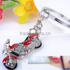 Cheap Hot Sale 3D Simulation Model Motorcycle Metal Key Chain Keyring Jewelry thumbnail-5