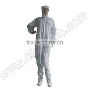 100% Polyester Workshop Clothes Cleanroom Suit Overcoat From China Supplier on Stock thumbnail-3