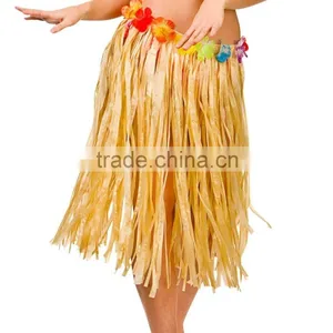 New Design Hawaiian Hula Skirt & Grass Skirt Material BWG-7026 thumbnail-1