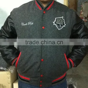 Slim Fit Varsity Jacket BI-3162 thumbnail-1