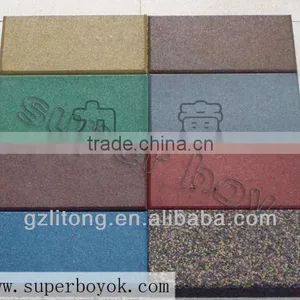 Superboy Outdoor Rubber Fitness Mats 7-16a thumbnail-1