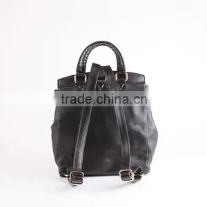 4804 Classic Style Fashion Custom Daily Backpack High PU Leather Laptop Bag Backpack 2016 thumbnail-3