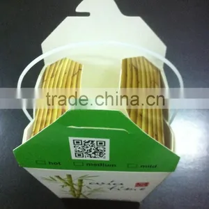 26OZ Paper Box With Hard Plastic Handle thumbnail-1