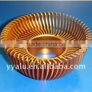 6000 Series Aluminum Heat Sink Bar Profile for Led Cap thumbnail-4