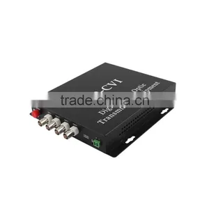 4 Channel HD-CVI Video Compatible HDCVI Optical Converter thumbnail-2