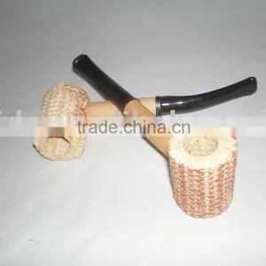 Large Corn Tobacco Pipe thumbnail-1