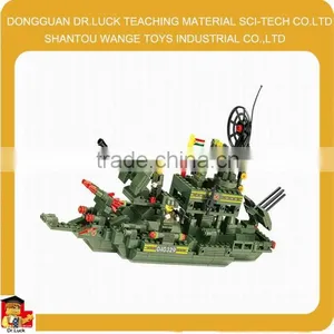 Military Vehicles Toy Factory Outlet Military Warship Block Set thumbnail-1