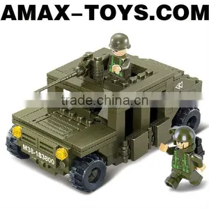 Bd-7530297 Children Building Block Army Force Plastic Intelligent Building Block 175pcs thumbnail-1