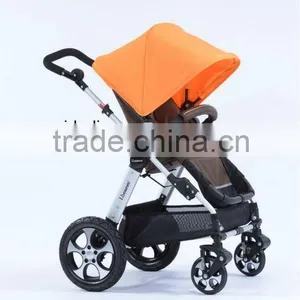 Baby Stroller 3 in 1 Pram Car Seat thumbnail-1