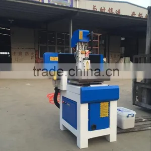 Made in Jinan Mini CNC Router Aluminium Engraving Machine/ 3d Wood Cnc Engraving Router/wood Cutting Machine thumbnail-1