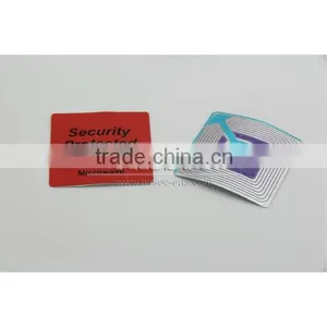 Printable Retail 8.2mhz EAS System Magnetic 40mm*40mm rf Shop Anti Theft Soft Label Supermarket Anti-theft Security Alarm Labels thumbnail-1
