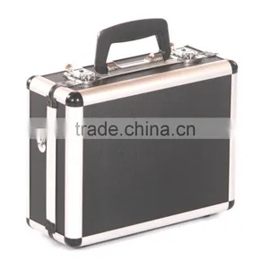 Crystal Aluminium Hard Camera Photography Flight Carry Case Storage Box Black thumbnail-1