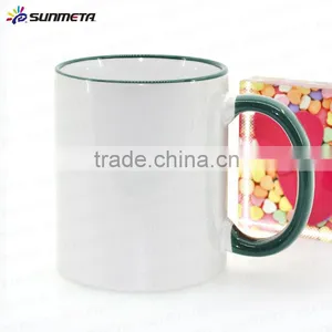Sunmeta 11oz Blank Sublimation Heat Press Ceramic Color Mug thumbnail-3