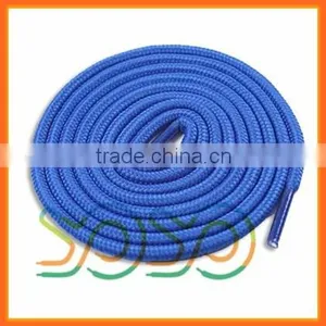 New Fashion Coloured Shoelaces Blue Shoe Laces For Sports Shoes thumbnail-1