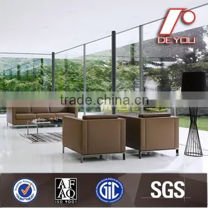 Modern Office Sofa, Office Sofa Design, Leather Office Sofa SF-500 thumbnail-1
