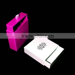 Fashion Customized Cardboard Matte Black Gift Jewelry Box thumbnail-3