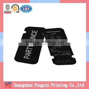 Newest Film Lamination Shoes Hangtags thumbnail-2