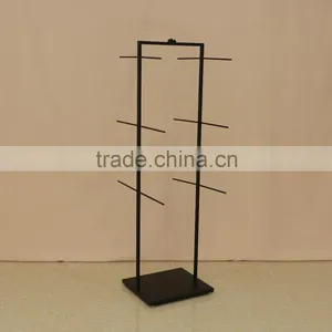 Adjustable Black Metal Lingerie Display Hanging Rack thumbnail-1